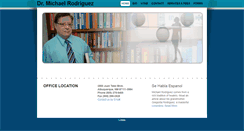 Desktop Screenshot of drmichaelrodriguez.com